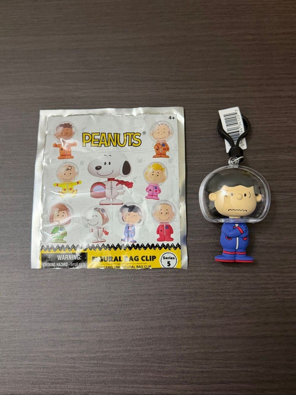 Peanuts Space Series 5 Figural Blind Bag Clip Keychain - Lucy Van Pelt